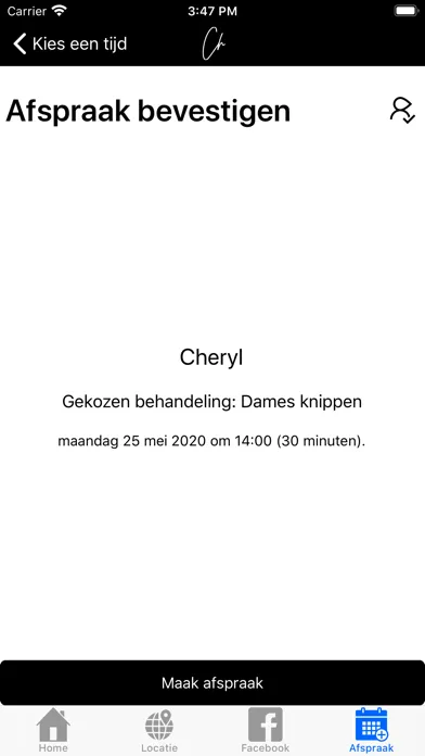 Zrzuty ekranu Cheryl House of Hair