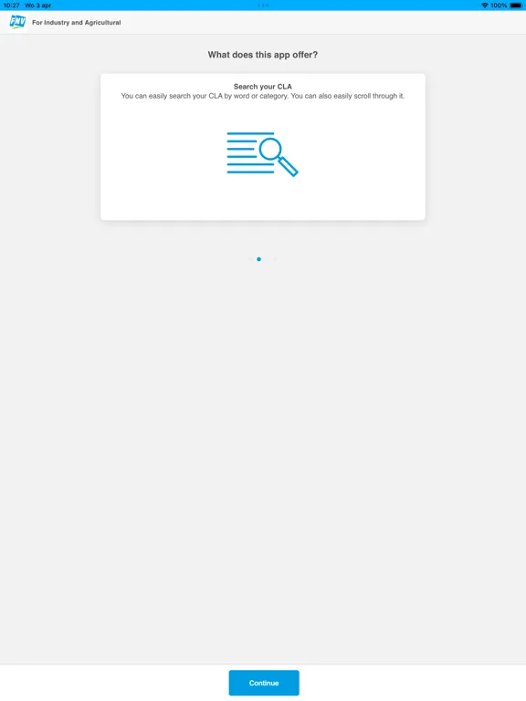 FNV CLA app iPad 应用截图