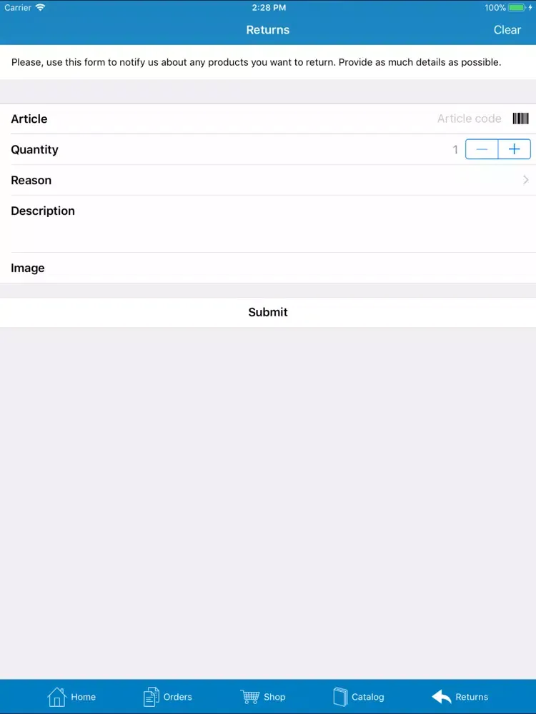 Скриншоты van Gennip Textiles BV iPad 