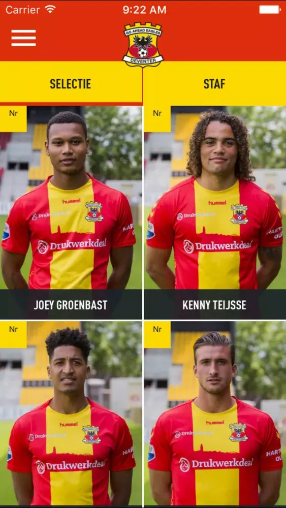 تصاویر Go Ahead Eagles Official App