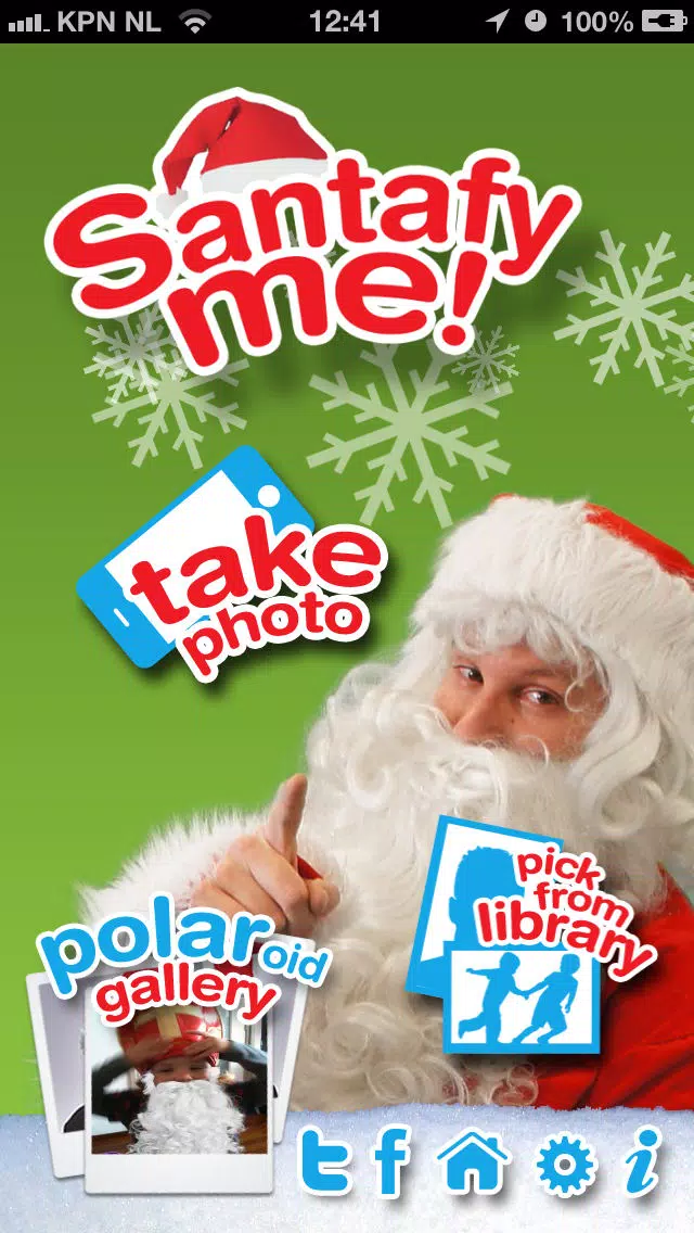 Captures d'écran de Santafy Me 2012 - freemium