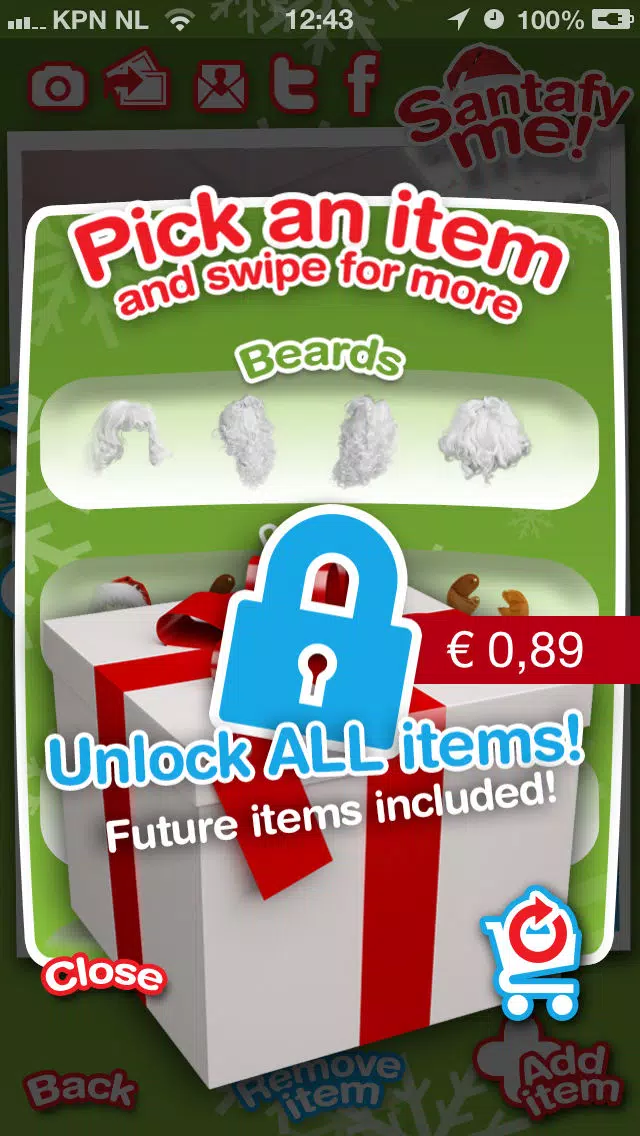 Captures d'écran de Santafy Me 2012 - freemium