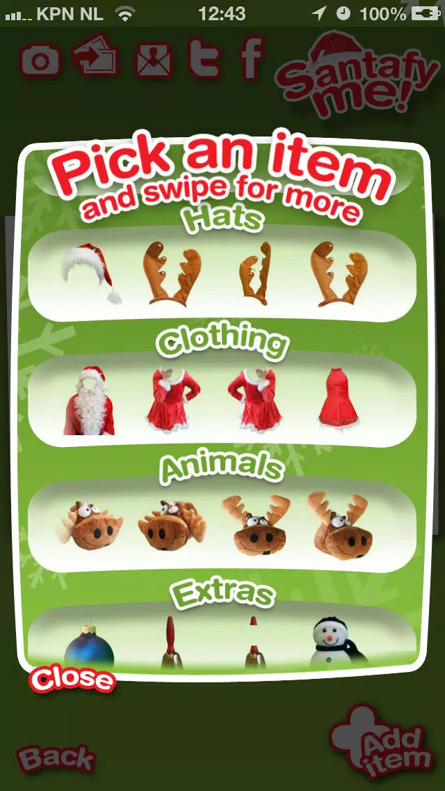 Captures d'écran de Santafy Me 2012 - freemium