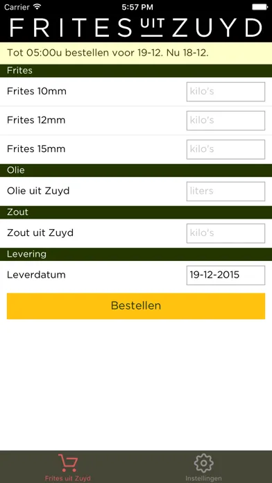 صور Frites uit Zuyd Bestel app