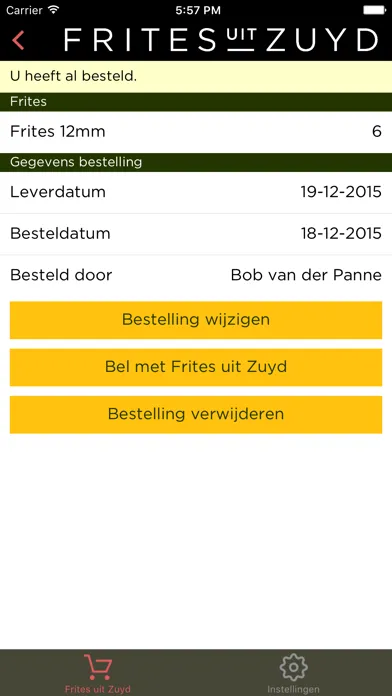 صور Frites uit Zuyd Bestel app