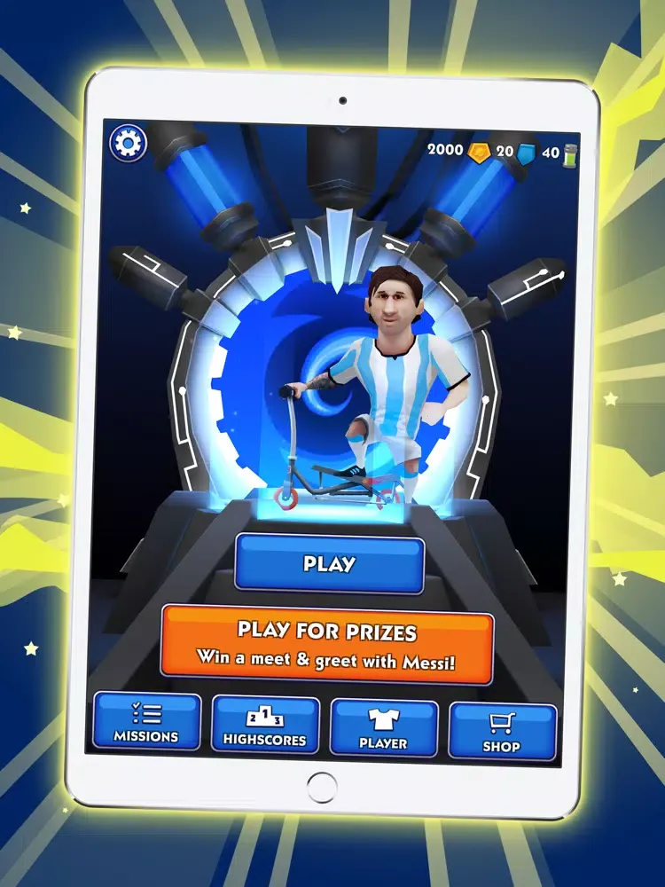 Space Scooter Game iPad  スクリーンショット