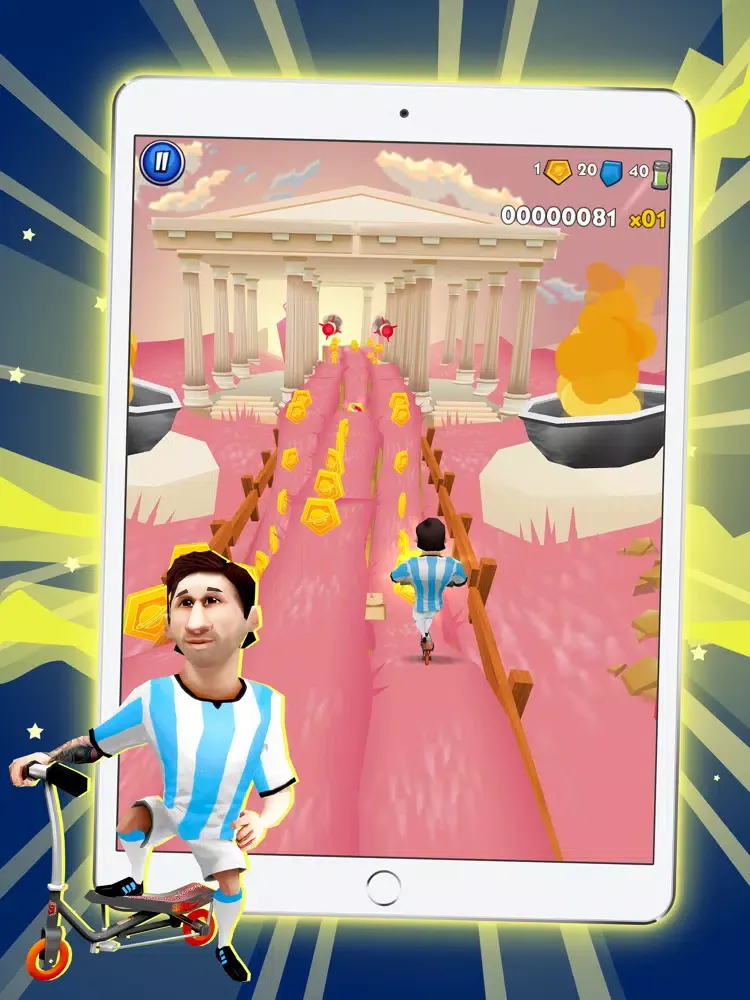 Space Scooter Game iPad  スクリーンショット