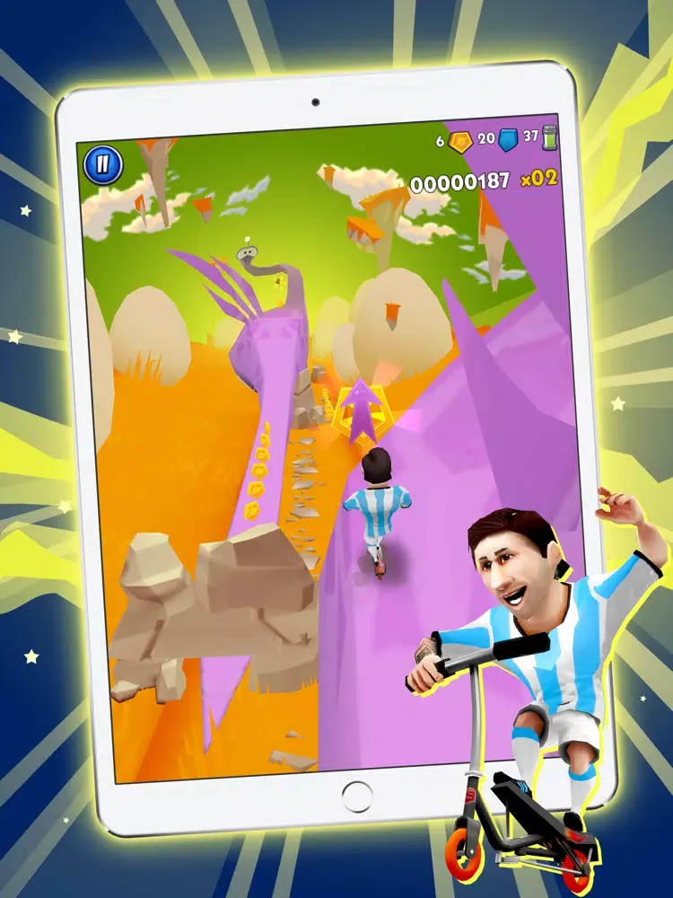 Space Scooter Game iPad  スクリーンショット