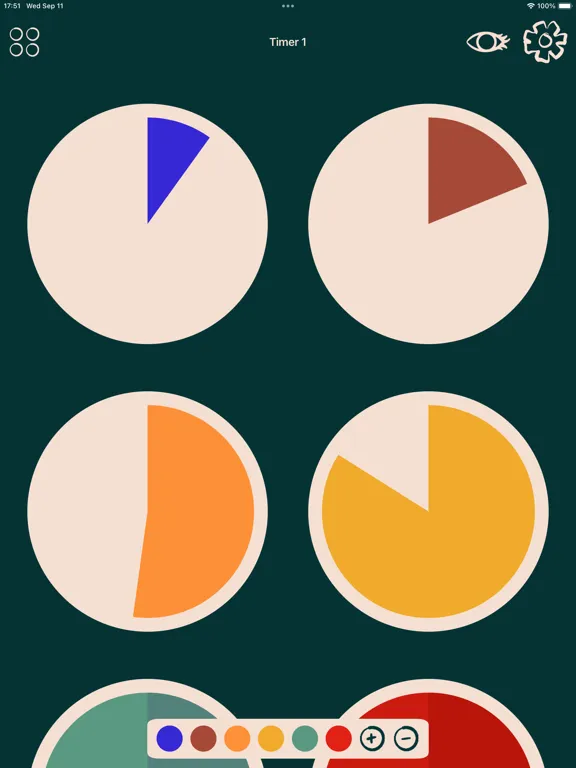 صور Lily pad - visual timer iPad 