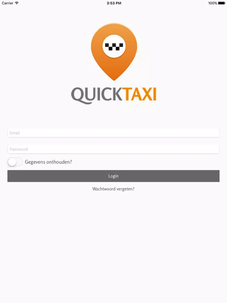 QuickTaxi iPad  Ekran Görüntüleri