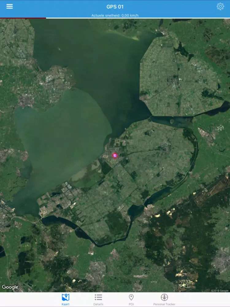 Capturas de tela do GPS Security iPad 