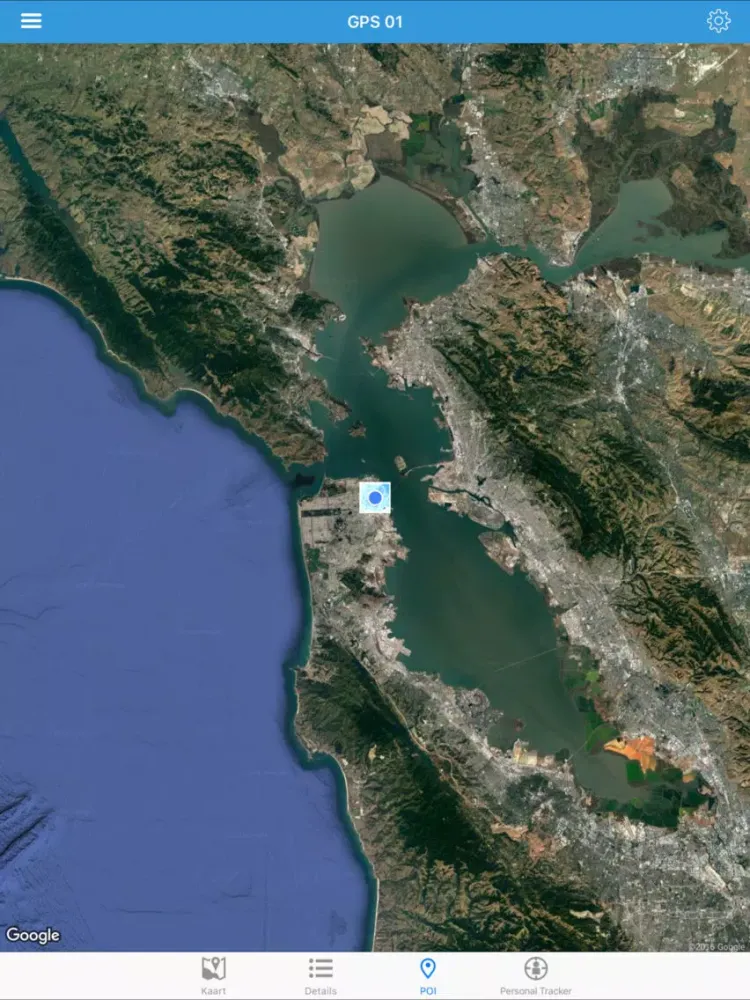 Capturas de tela do GPS Security iPad 