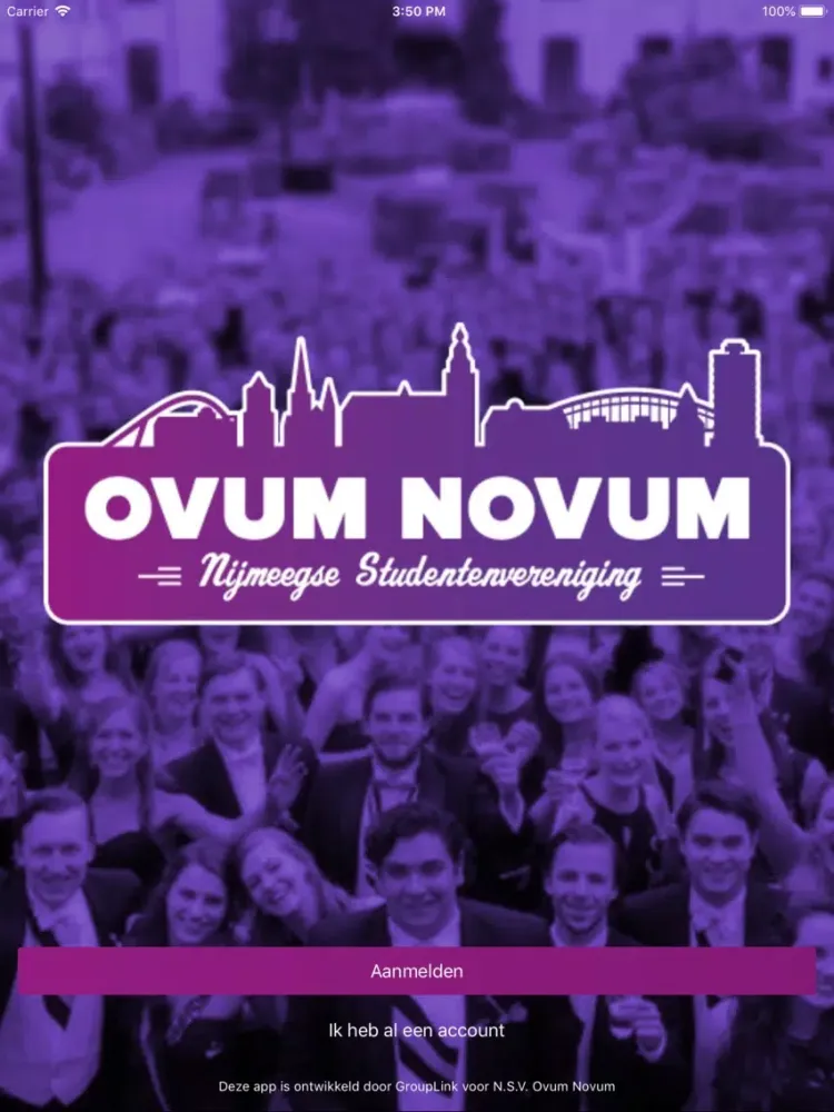 Ảnh chụp màn hình của N.S.V. Ovum Novum iPad 