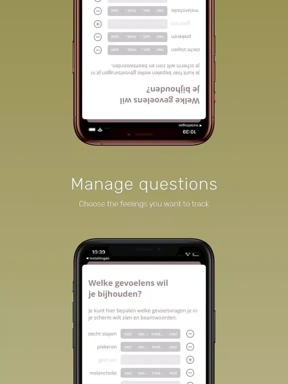 ภาพหน้าจอของ MyMood: aware of your feelings iPad 