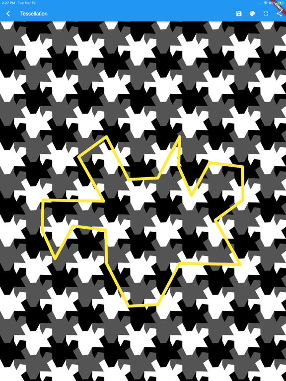 Zrzuty ekranu Tessellations iPad 