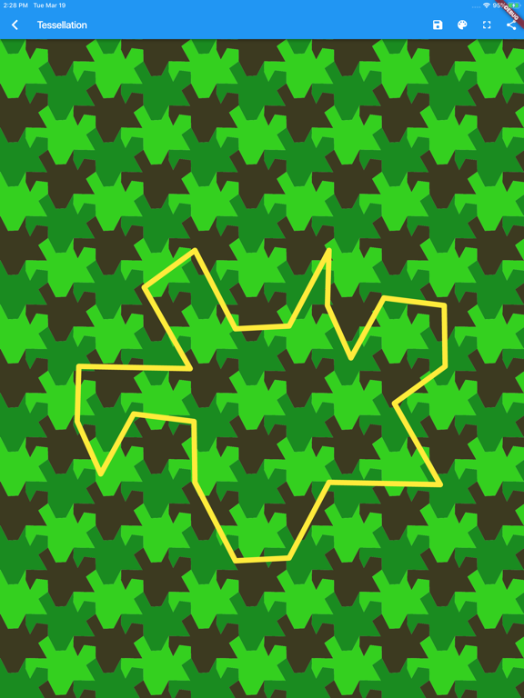 Zrzuty ekranu Tessellations iPad 