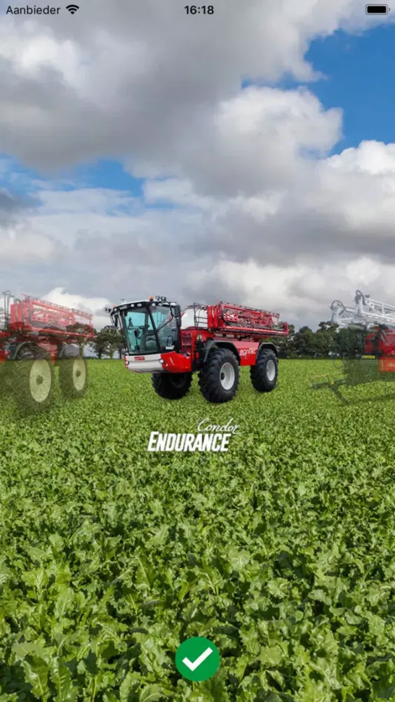 Tangkapan layar Agrifac Visual guide
