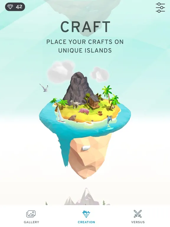 Captures d'écran de Poly Island: Coloring Art Book iPad 