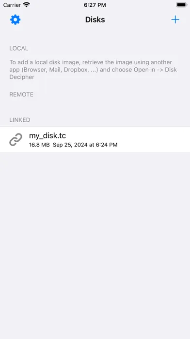 Disk Decipher Screenshots