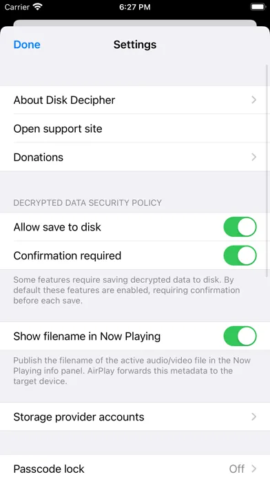 Disk Decipher Screenshots
