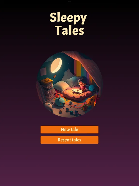 Tangkapan skrin Sleepy Tales iPad 