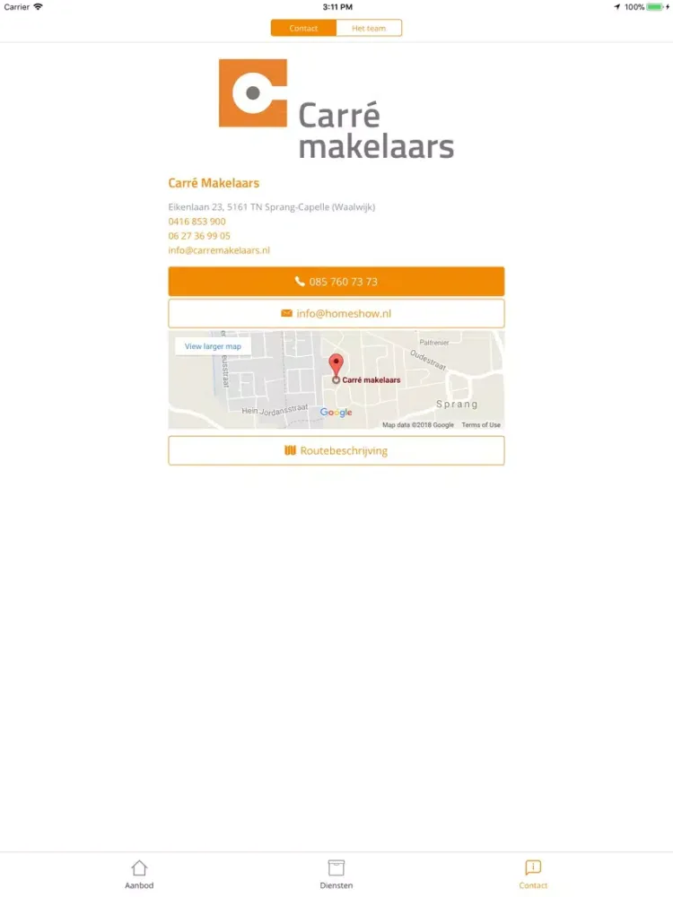 صور Carré makelaars iPad 