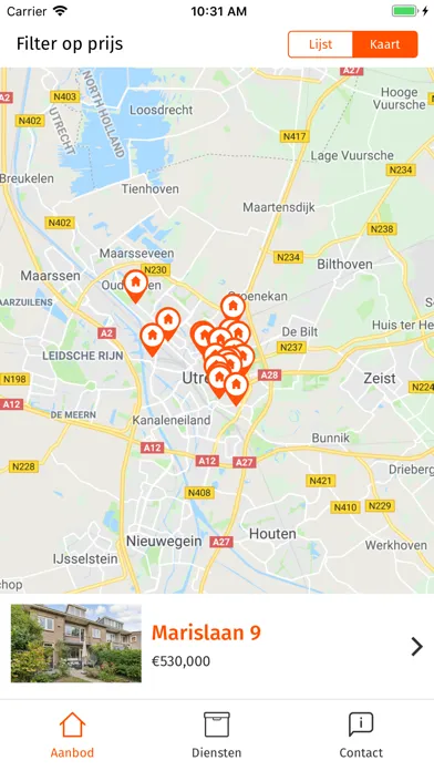 Captures d'écran de Paul Dijkstra Makelaars