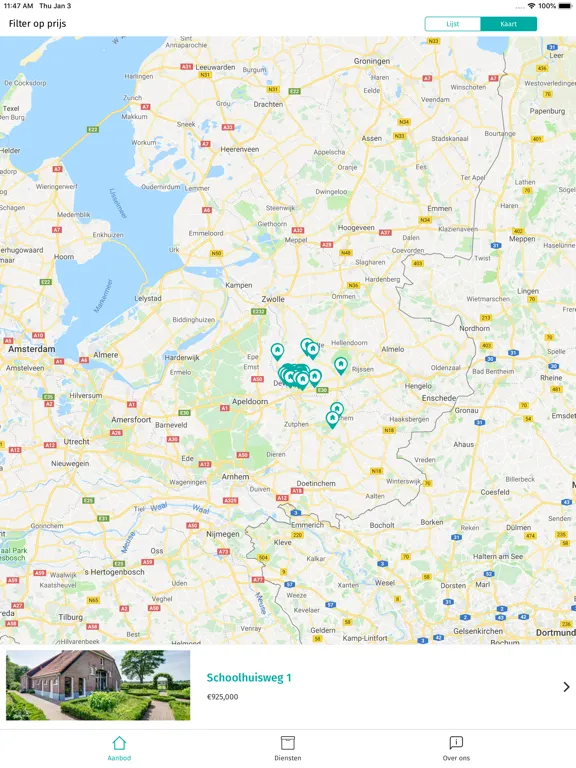 Ten Hag Makelaars Deventer iPad  سکرین شاٹس