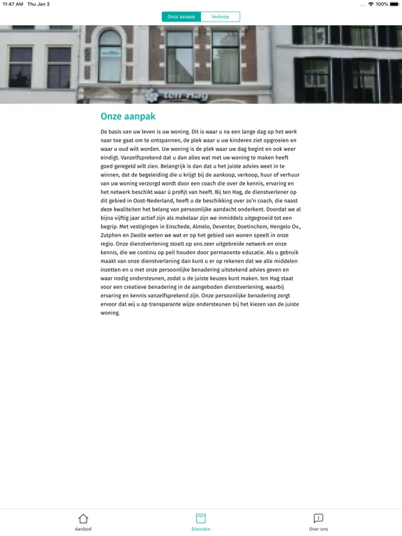 Ten Hag Makelaars Deventer iPad  سکرین شاٹس