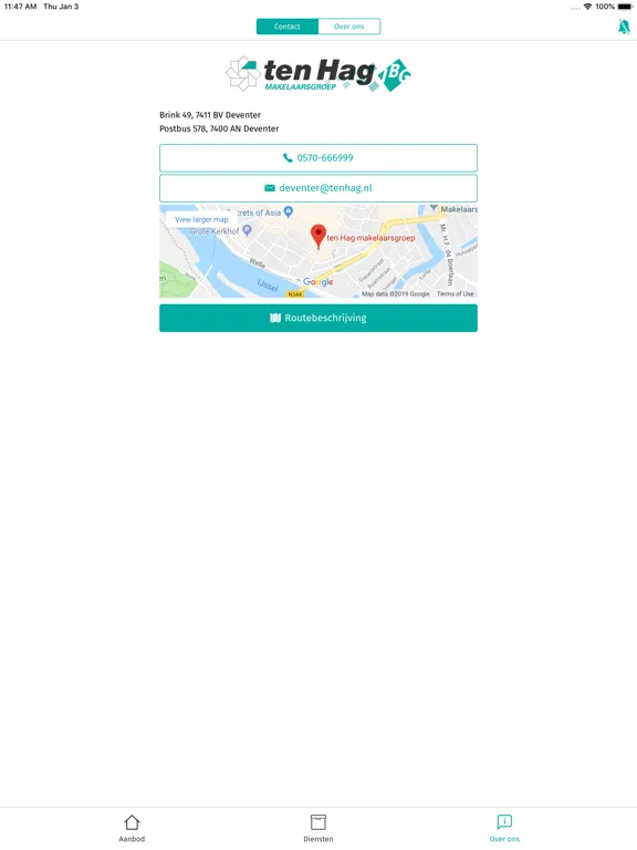 Ten Hag Makelaars Deventer iPad  سکرین شاٹس
