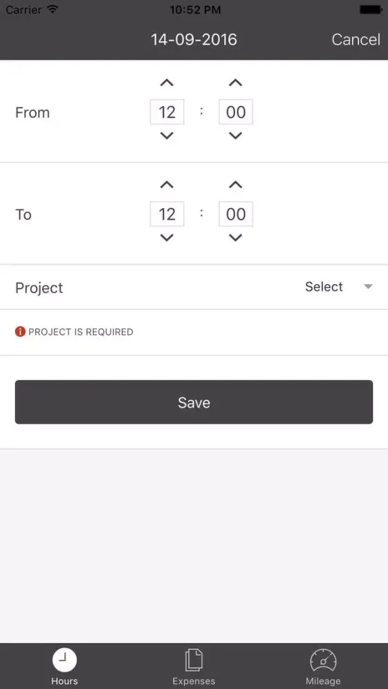 Zrzuty ekranu Hours - Timesheet Sharing