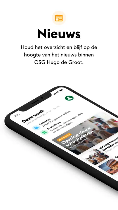 Tangkapan skrin Hugo app