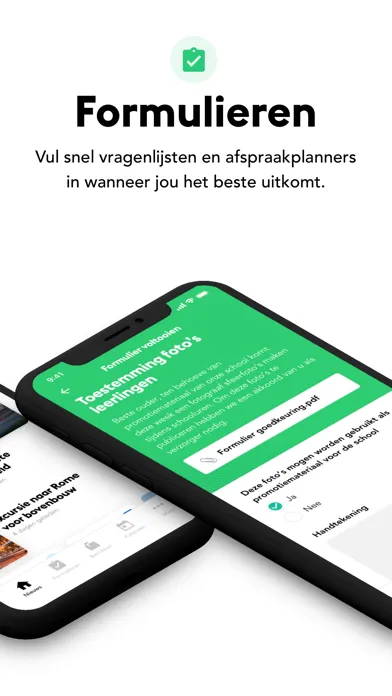 Tangkapan skrin Hugo app