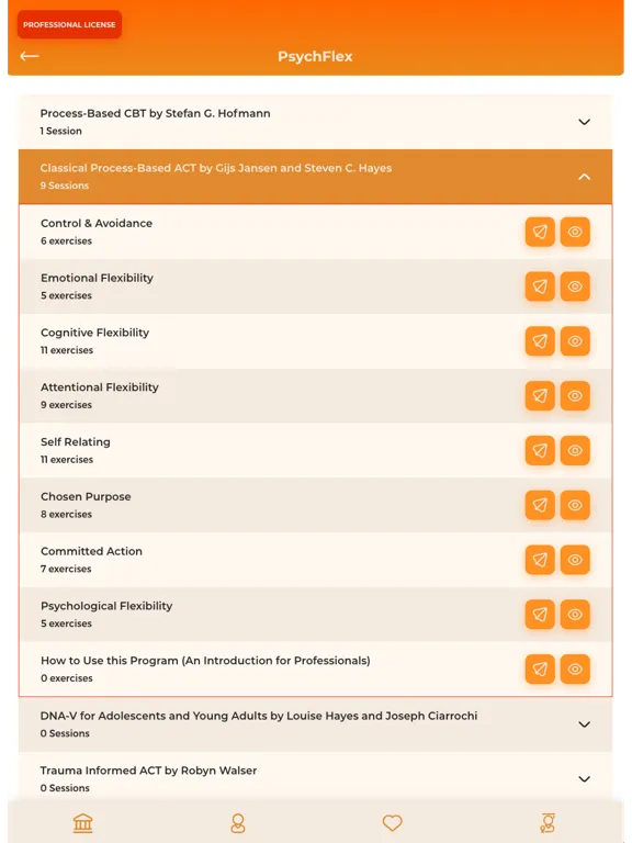 Psychflex iPad  Screenshots