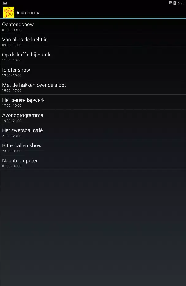Radio Zwetsbal Screenshots