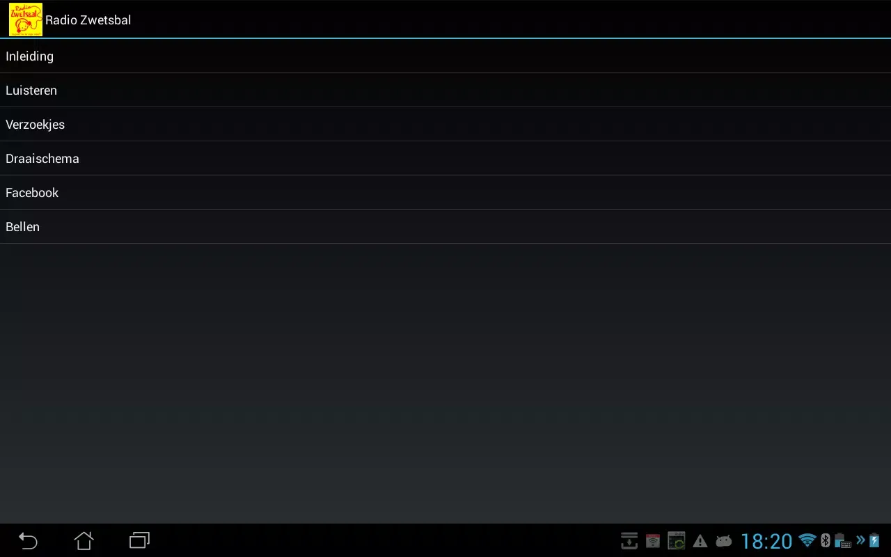 Radio Zwetsbal Screenshots