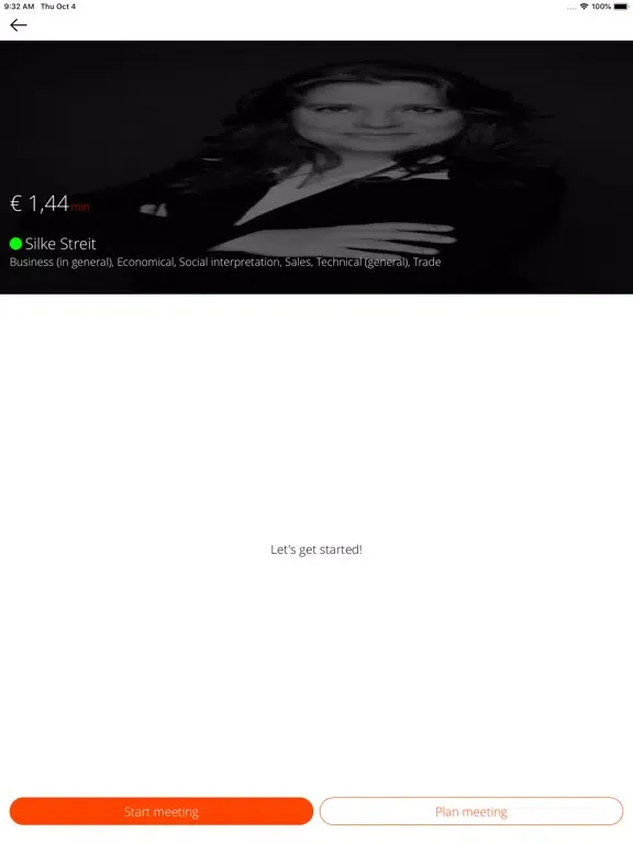 Capio Live Interpreters iPad  स्क्रीनशॉट