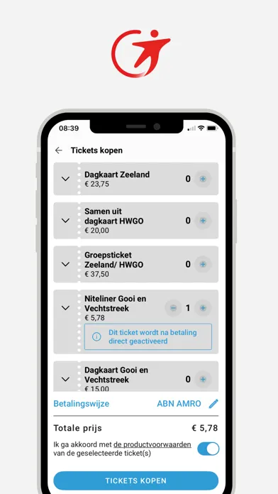 Tangkapan layar Transdev NL