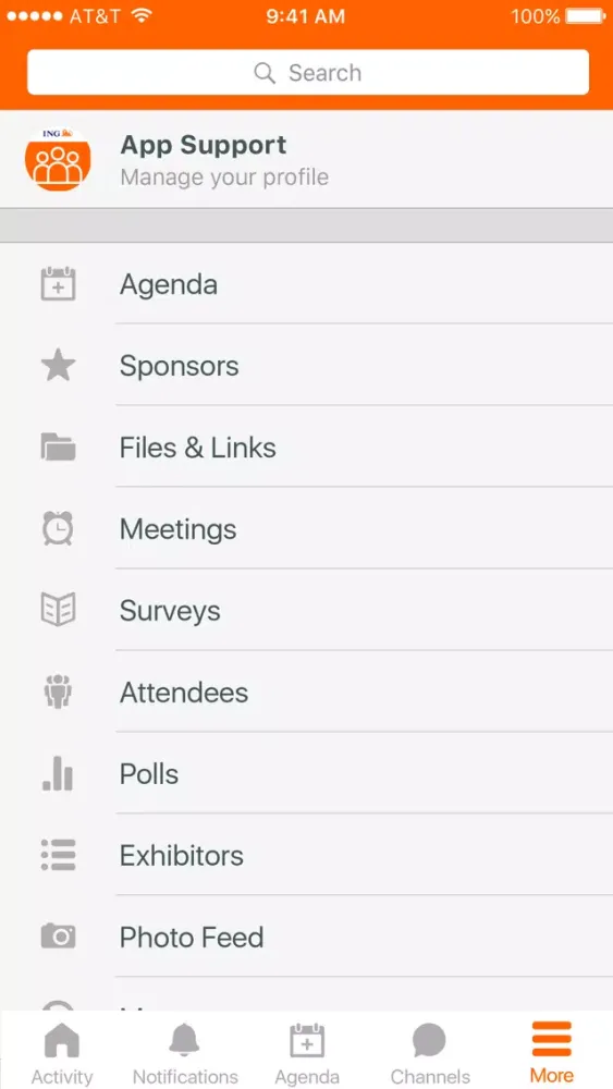 ING Event App স্ক্রিনশট