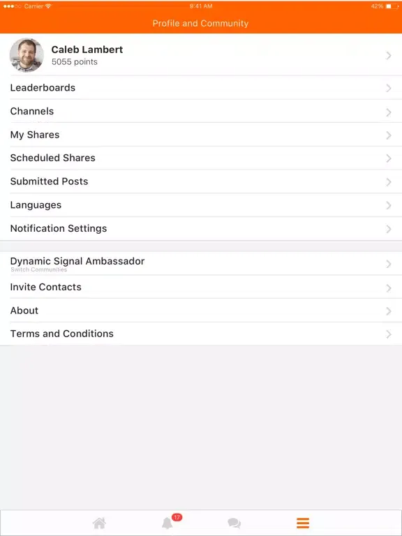 Captures d'écran de ING ShareIt iPad 