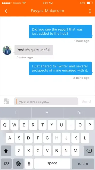 Captures d'écran de ING ShareIt