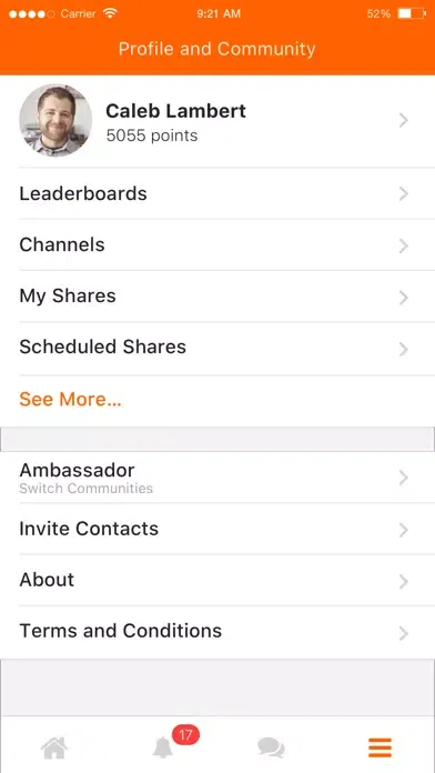Captures d'écran de ING ShareIt