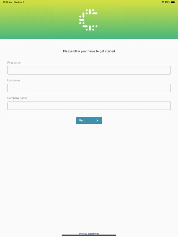 Chemelot OBL Signin app iPad  স্ক্রিনশট