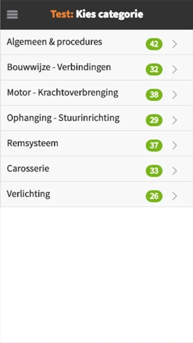 APK trainer - Personenauto’s Screenshots