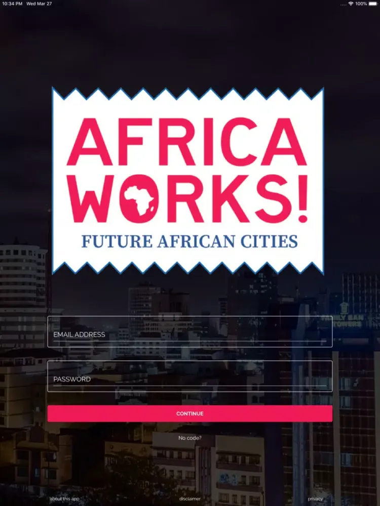 صور Africa Works! 2019 iPad 