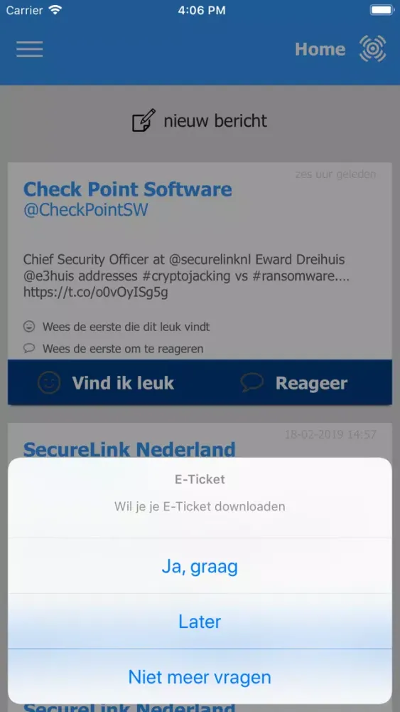 Captures d'écran de Security BootCamp 2019