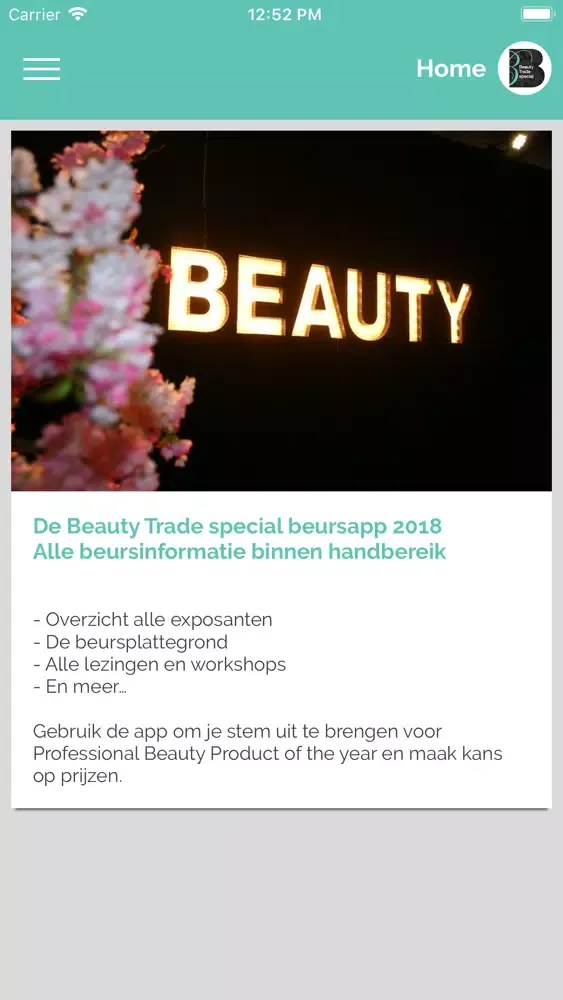 Ảnh chụp màn hình của Beauty Trade special
