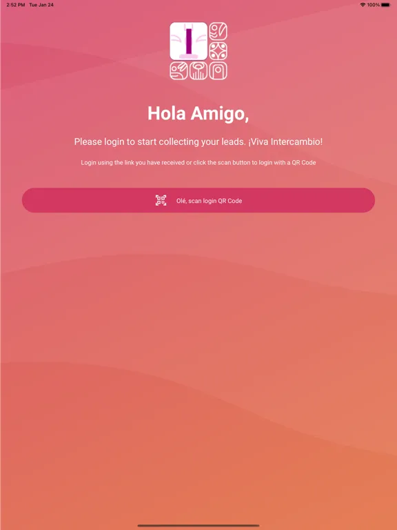 Capturas de pantalla de Intercambio Leadscan iPad 