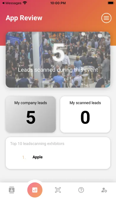 Capturas de pantalla de Intercambio Leadscan