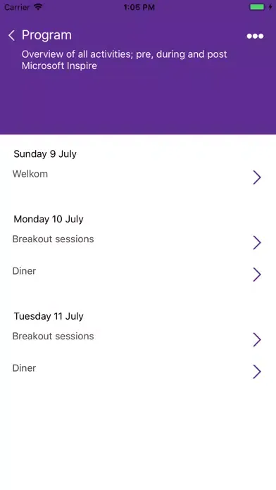 Inspire 2019 Participants Screenshots